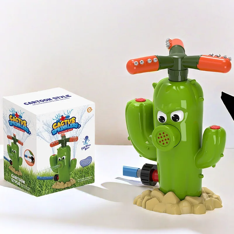 

Hot sale fire hydrant cactus outdoor water play toys summer children's water sprinkler