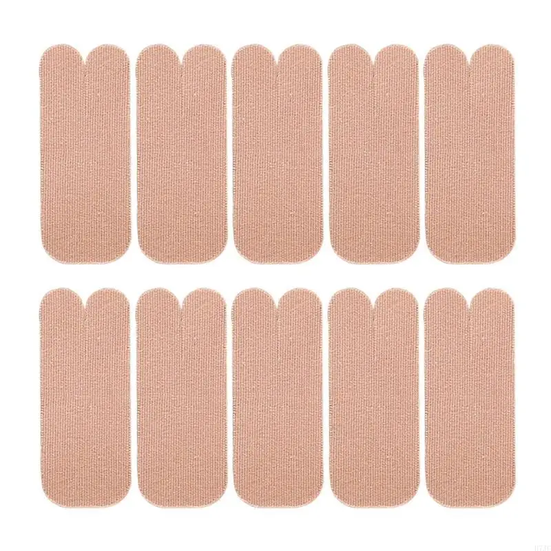 

H7JC 10Pcs Elastic Kinesiology Tape Adhesive Muscle Patches Sticker Irregular Breathable Thumb Support Bandage for Men