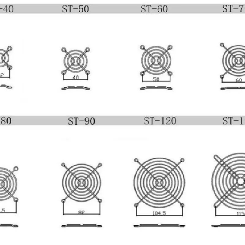 9CM computer case fan metal protective net cover 9CM fan protecting net 9025 9015 9010