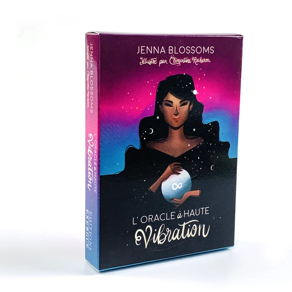 L'Oracle De Haute Vibration Oracle Cards 44 Card High Vibration Spiritual Guidance Oracle Deck Spiritual Divination Cards Game
