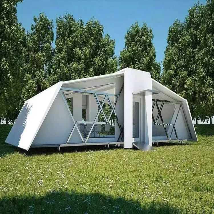 Cápsula espacial para sala de sol, hogar móvil de alta gama para hotel, contenedor inteligente para habitación de estrellas, campamento de paisaje B & B