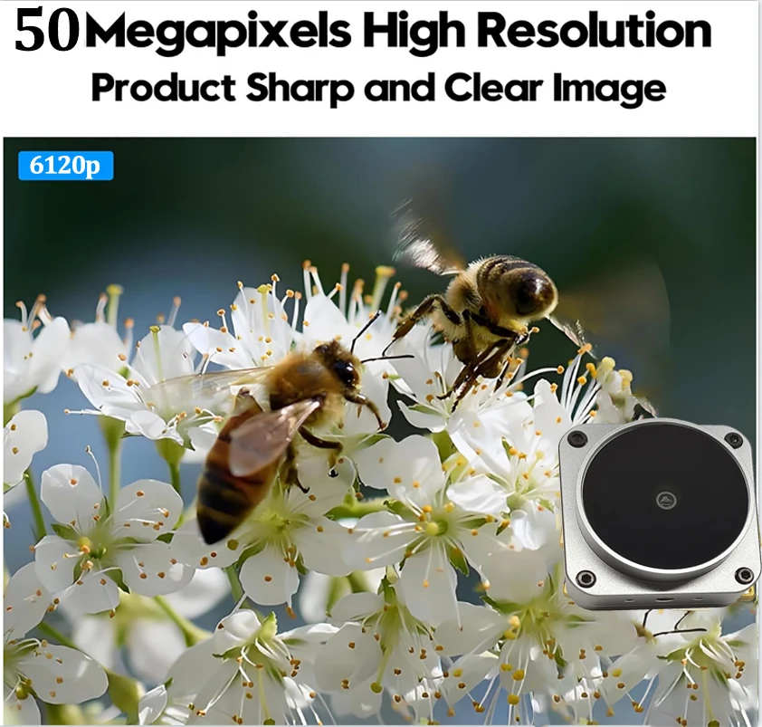 50mp Imx766 Live Broadcast Camera Pdaf Auto Color Auto Exposure Usb 2.0 Free Drive 8160*6120p Live Stream Uvc Webcam