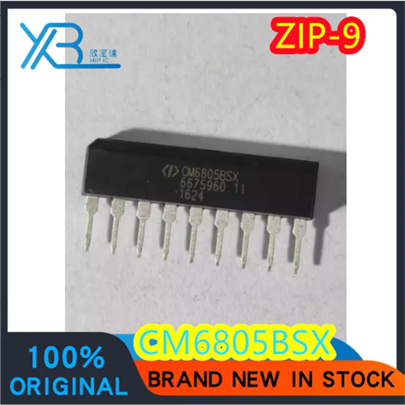 Plug-in Power Controller Chip, CM6805BSX, SIP-9, 9-Pin, Guaranteed to Work Quickly, 3 Pcs, 30 Pcs