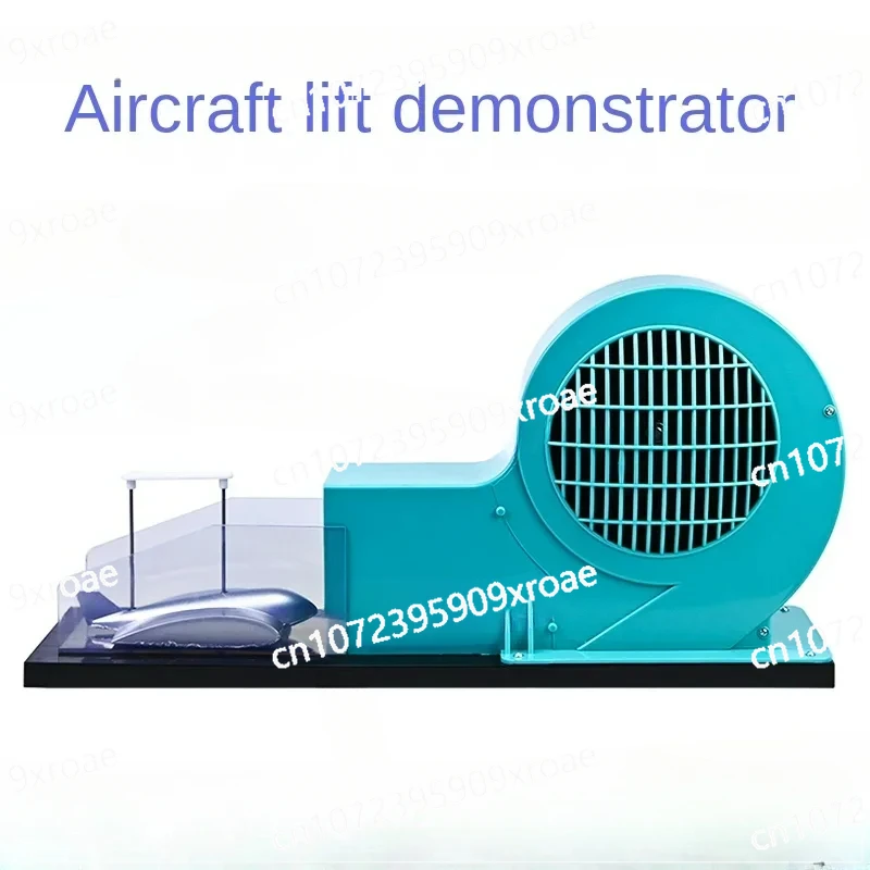 نموذج مظاهرة مبدأ الرفع ميكانيكا سرعة السوائل الهوائية الصغيرة نفق الرياح صندوق الهواء معدات أداة التدريس