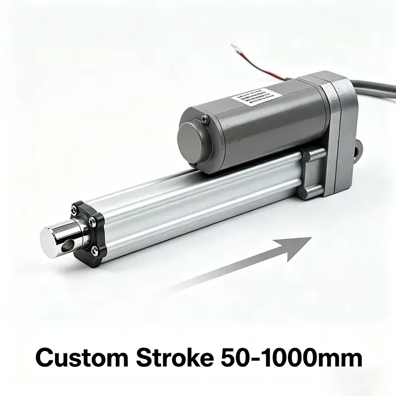 Ultra Compact Brush Permanent Magnet Waterproof IP65 Micro Linear Actuator YH8-525 2500N 5-66mm/s Smart Home Boat Automation