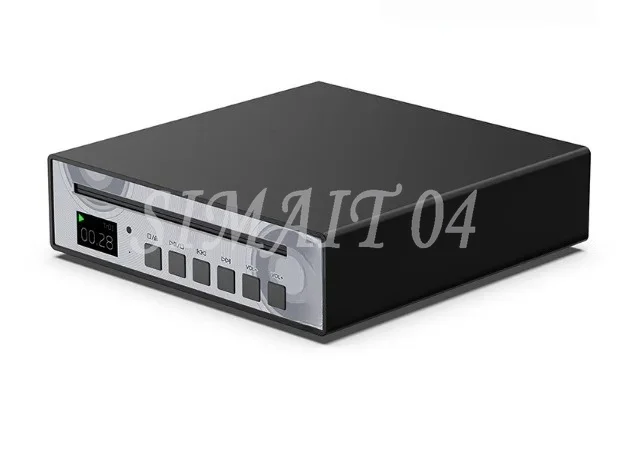 PL100 CD Player Portable CS43131 Support Optical Coaxial 32Ω/60mW 3.5mm Headphone Output with Remote Control