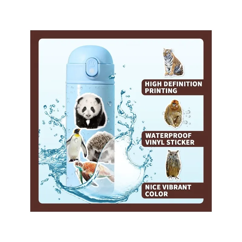 50개 만화 캐릭터 동물 창의적인 그래피티 장식 스티커