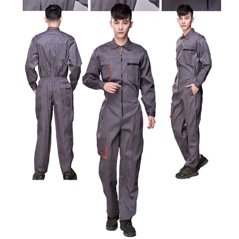 

2025 Work Overall Uniform Men Women Working Coveralls Welding Suit Car Repair Workshop Mechanic Plus Size Clothes