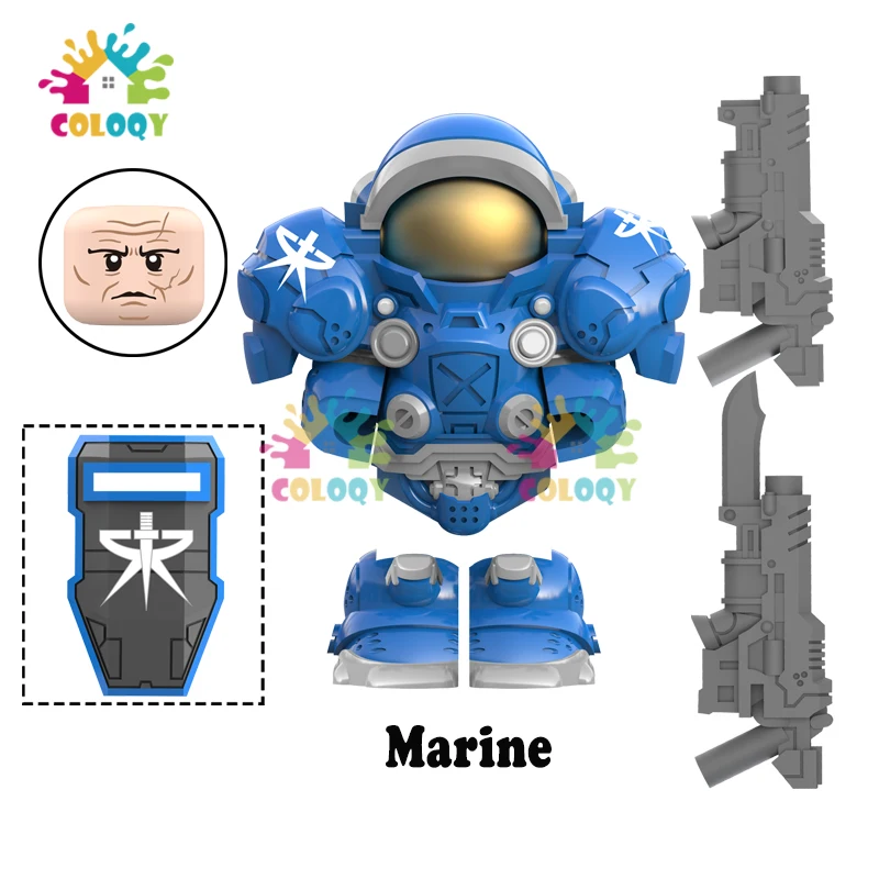 

Kids Toys Building Blocks Commander Soldiers Mini Action Figures Iron Armor Shield Toys For Kids Birthday Gifts