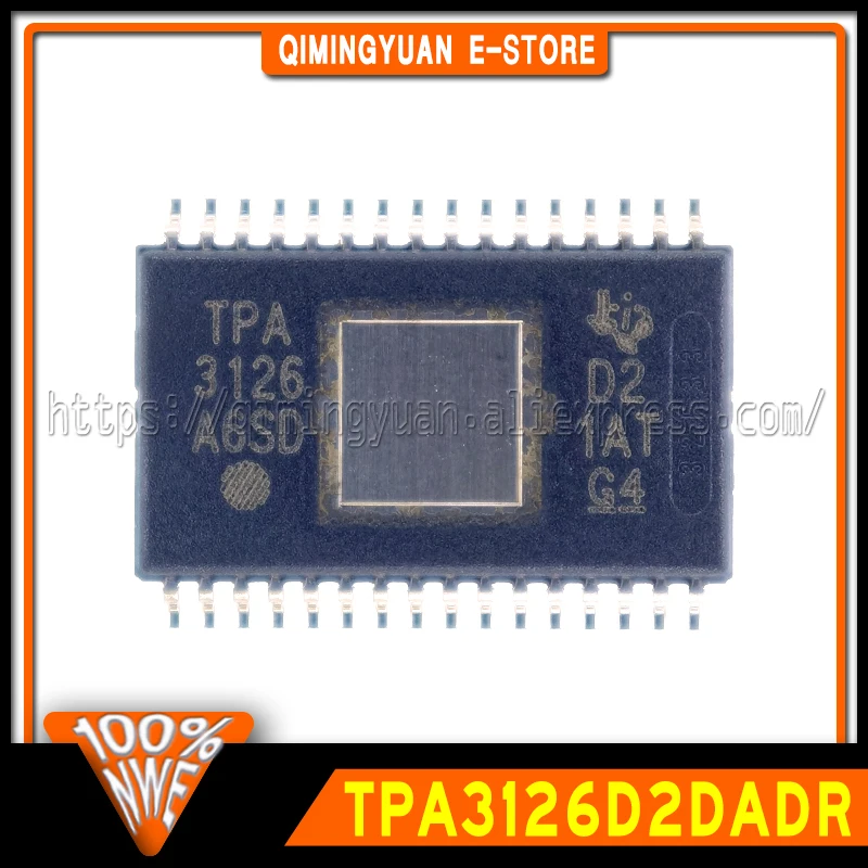 1-20PCS TPA3126D2DADR TPA3126D2DAD TPA3126 TPA3126D2 HTSSOP-32  100% New Original In Stock