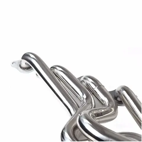 Avgasgrenrörsgrenrör för 1968-1972 Big Block Chevy Camaros Chevelles 396 427 454 motor silver 10 best sales 454 storblock Chevy - №6