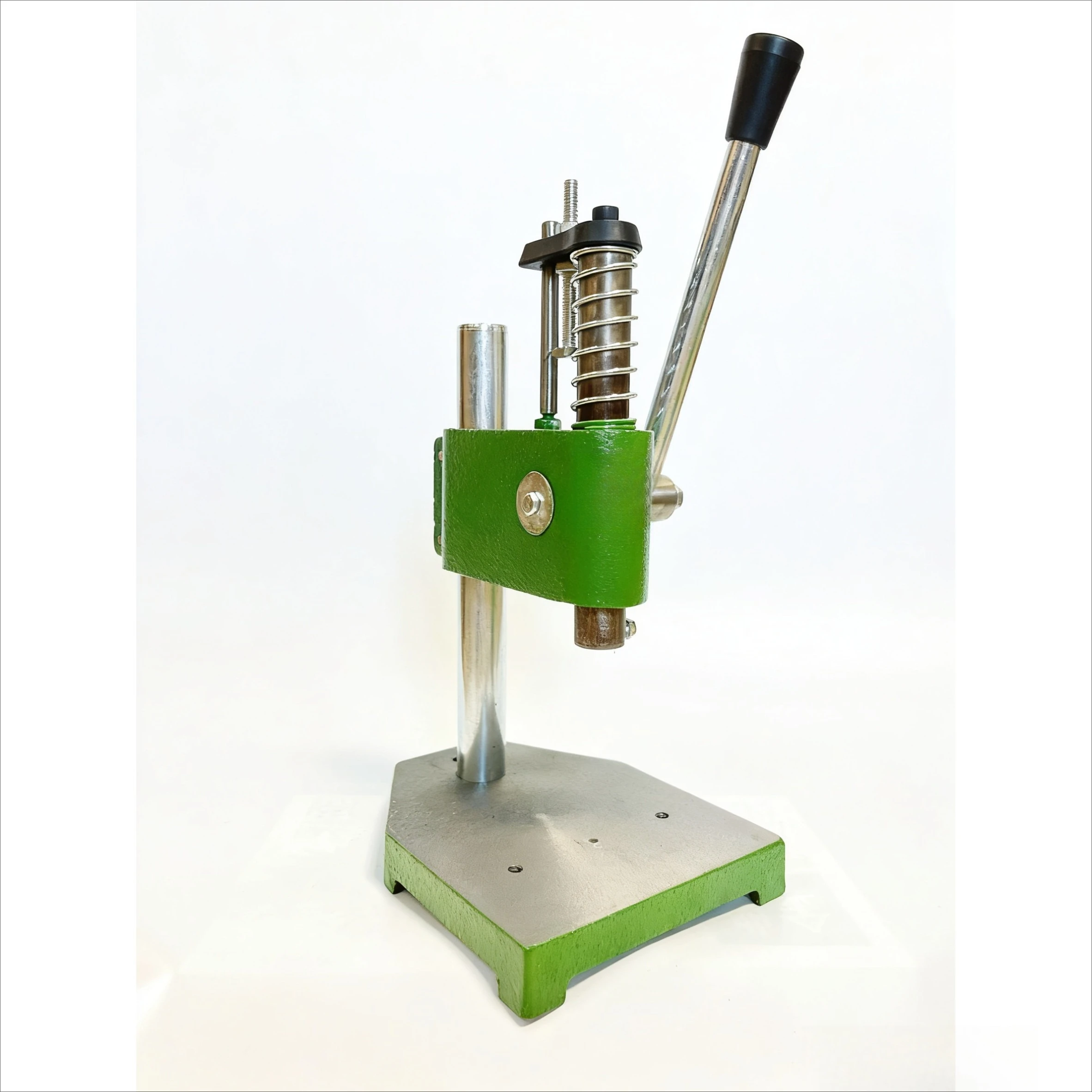 12 Type Manual Press Machine 0.3Ton Hand Punch Press Small Hand Operated Stamping Machine for Pressing Assembly Workshop Desktop