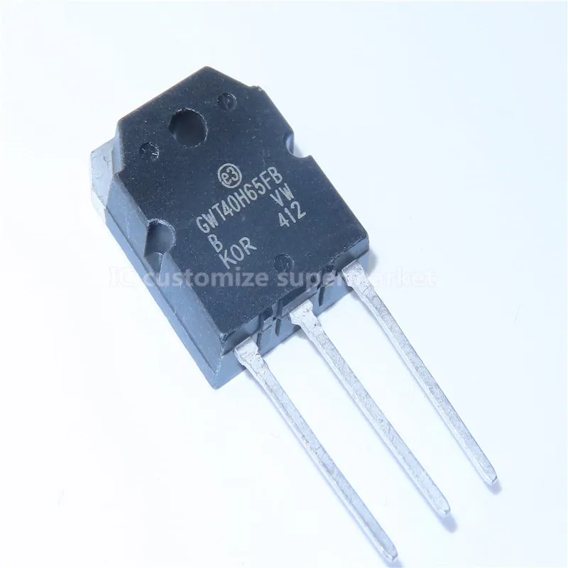 5PCS/LOT NEW GWT40HP65FB STGWT40HP65FB   TO-3P 650V 80A  Triode transistor