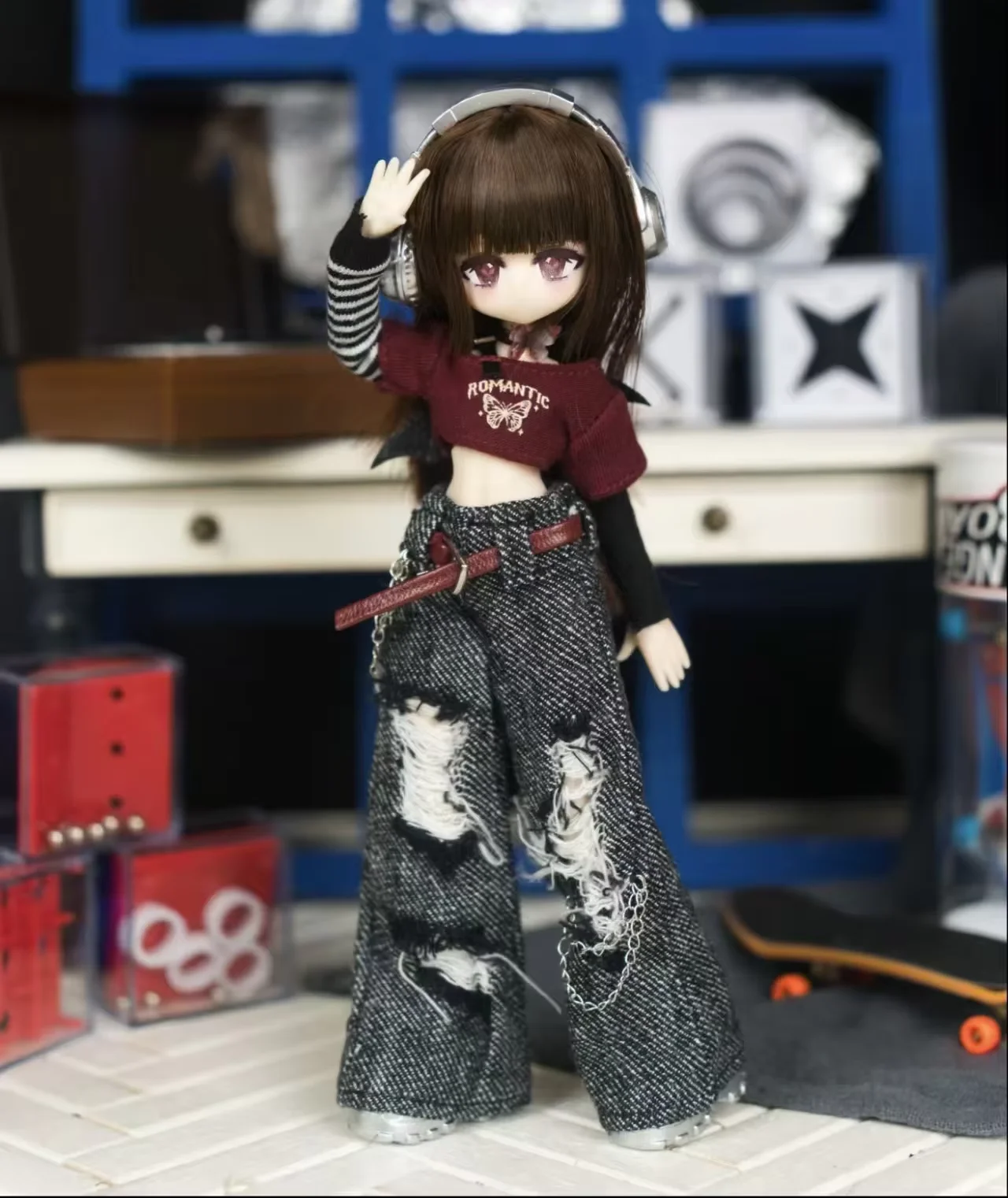 

1/8 Scale MJD Momotale Rabbit Tea Party Spring Lily of the Valley - Kawaii Anime Articulated Figure Collectible Toy Gift