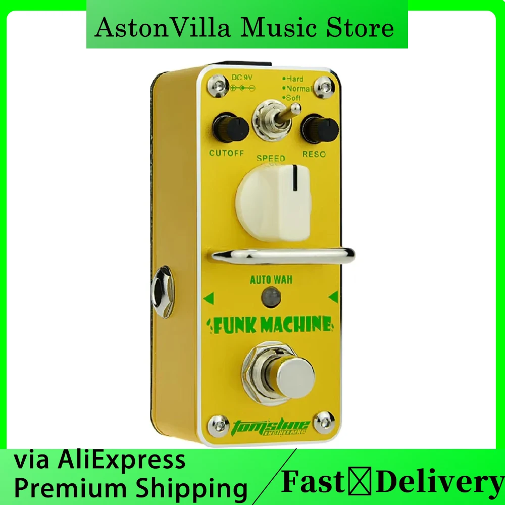 Aroma AFK-3 FUNK MACHINE Electric Guitar Effects Pedal Processors True Bypass Auto Wah Effect Pedal Guitar Parts & Accessories