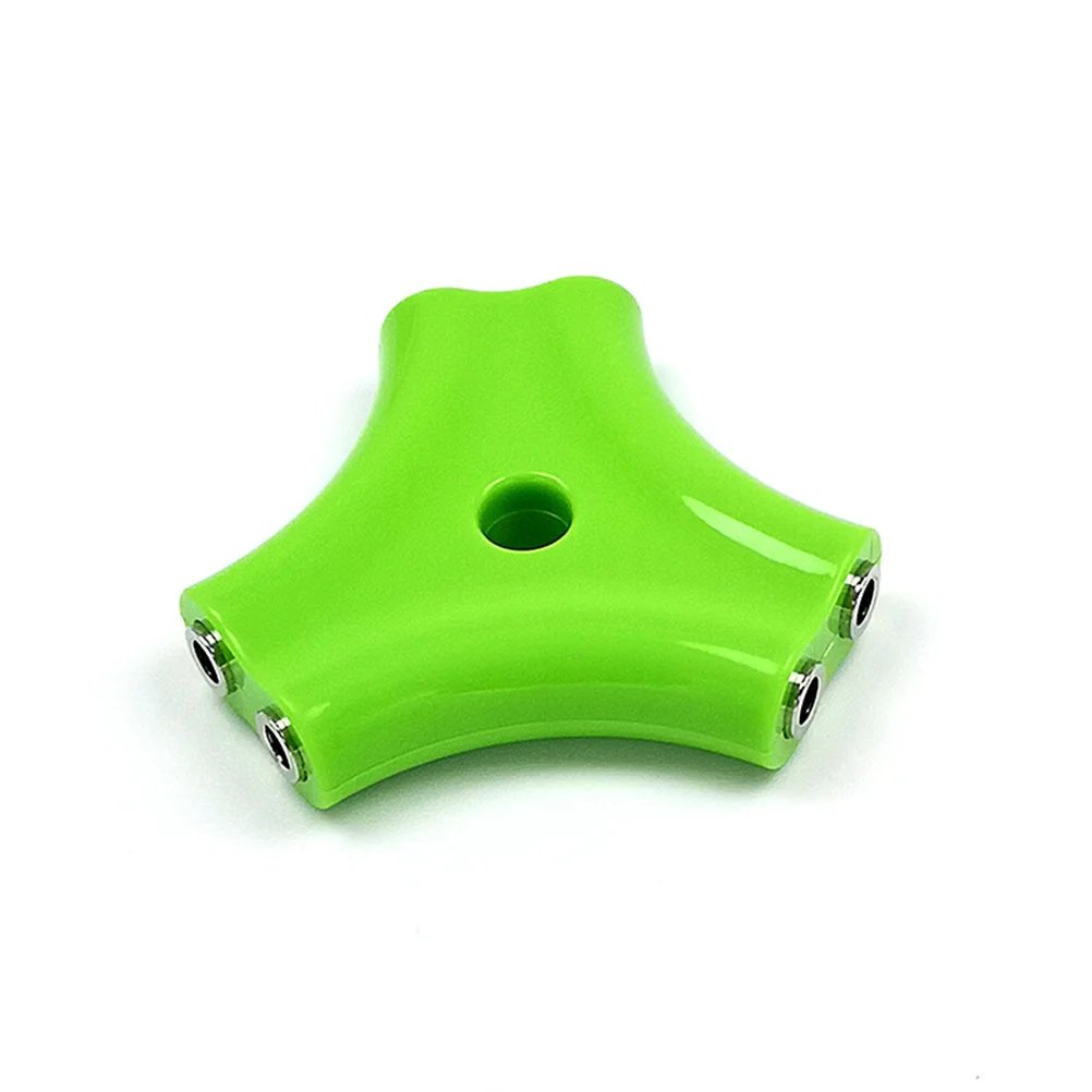 

1 to 5 Earphone Splitter Adapter 3.5mm Headset Audio Signal Cable Green Sharing Music with Friends Classroom Car Dvd