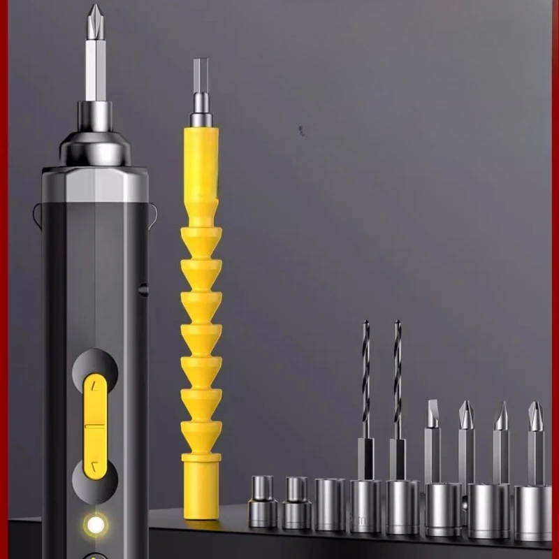 Electric Screwdriver Rechargeable Type Household Small Electric Drill Screwdriver Mini Automatic