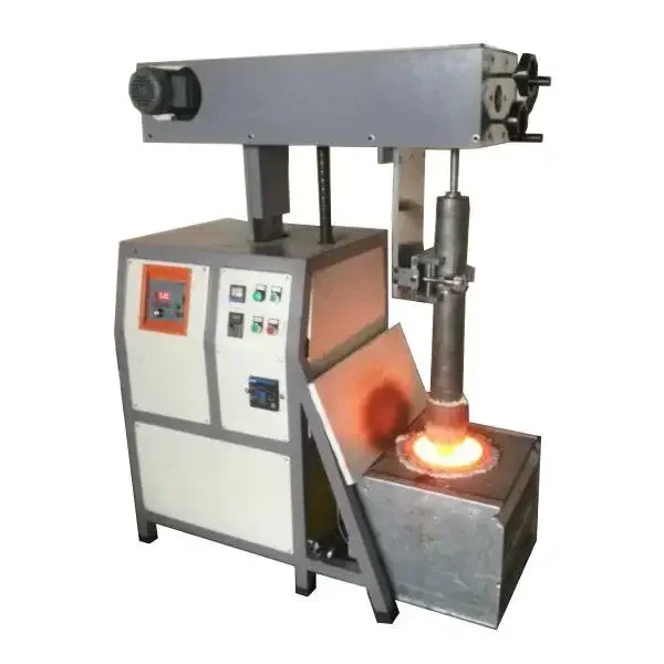 Induction Heating Technology Upward Continuous Silver Copper Wire Rod Pipe Casting Machine For Sale