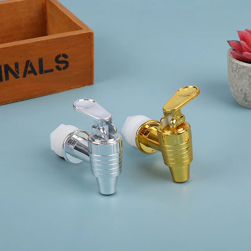 1Pc 17mm Wine Barrel Plastic Faucet Valve Switch Tap Wine Jar Juice Can Drink Bottle Faucet Jar Barrel Water Tank Faucet