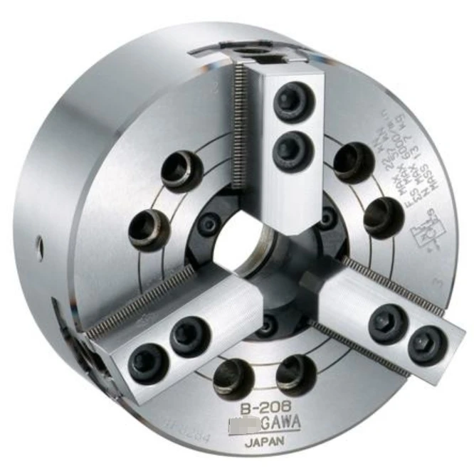 

New Strong Clamping Force 3 Jaw Hollow Hydraulic Chuck B-210