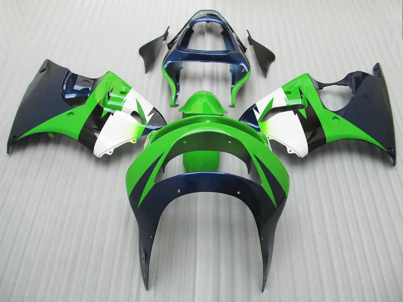 Free 7 gifts fairing kit for Kawasaki Ninja ZX6R 98 99 deep blue green fairings set ZX6R 1998 1999 MP16