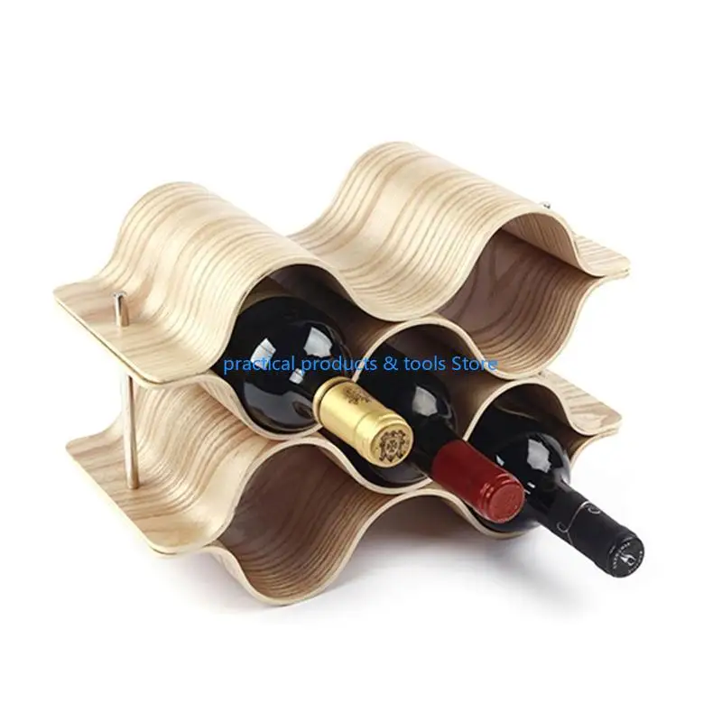 77JB mặt bàn sóng rượu Wine kệ kệ sách lưu trữ tổ chức cho người yêu rượu