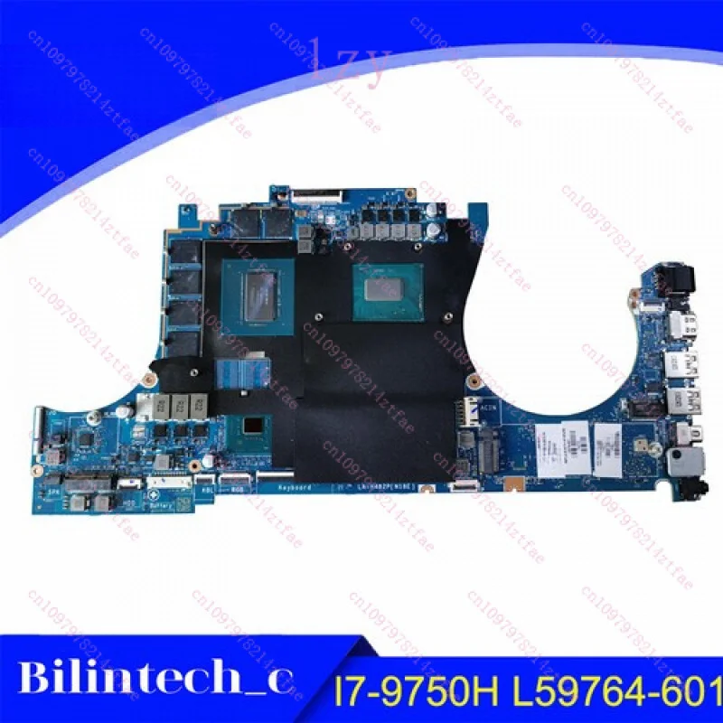 95%new L59764-601 FOR HP TPN-C143 I7-9750H GTX1660Ti 6G LA-H482P Motherbroad Test ok