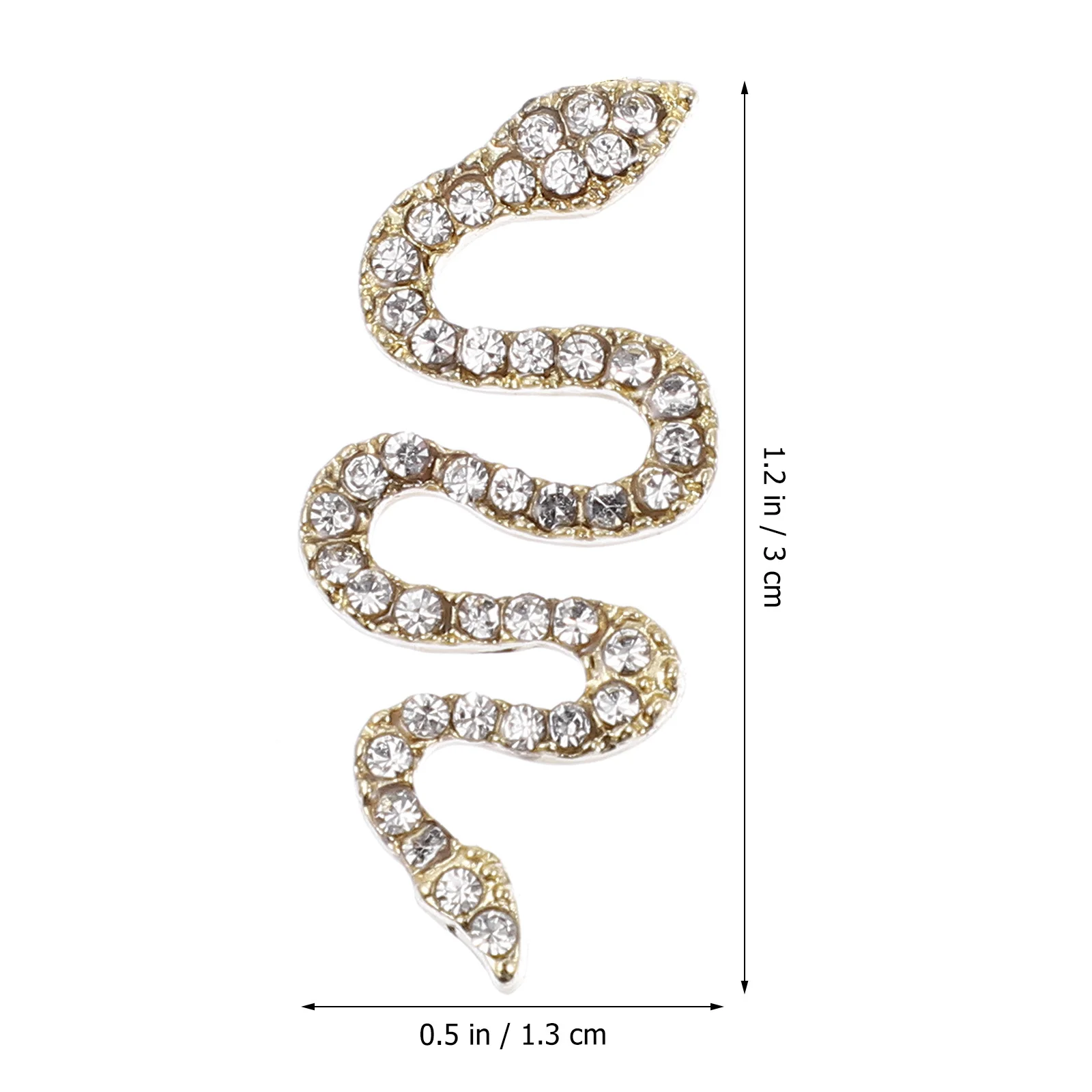 6Pcs Nail Gems Creative Rhinestone Decoration Easy Apply for Natural Artificial Nails Nail Charms Manicure Charm