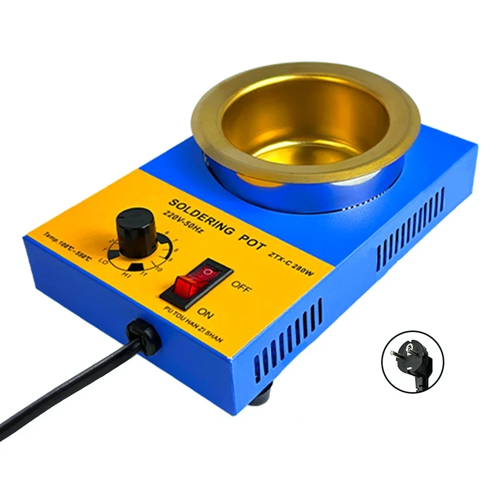 Desoldering Tool Solder Melting Pot Bench-top Desoldering 220V 50Hz Multi Purpose Melting Pot Tools Desolder Tools