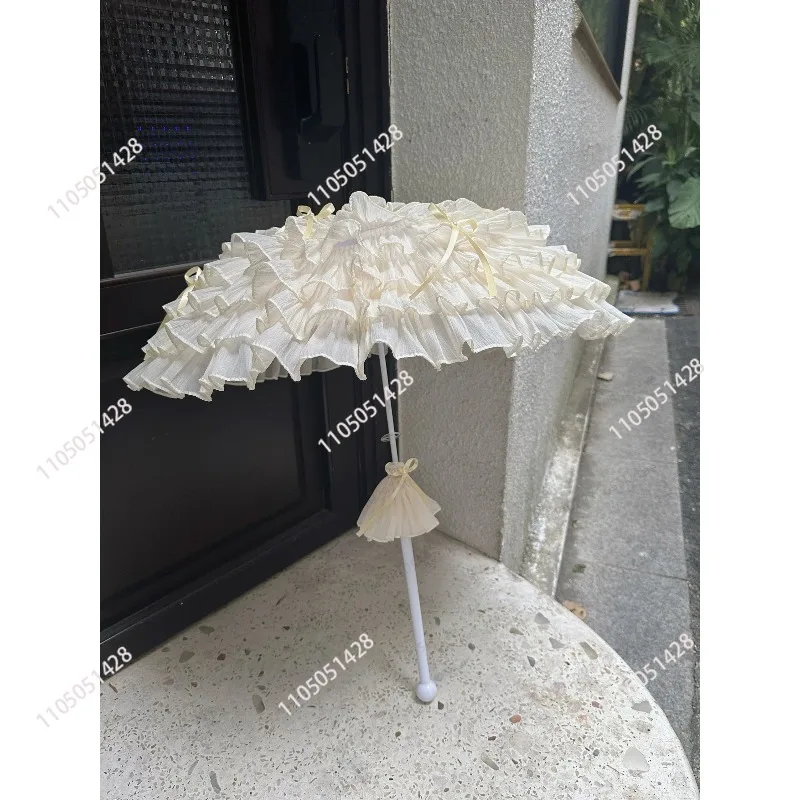 Lolita French small ocean flower wedding umbrella retro elegant wedding photography Umbrella