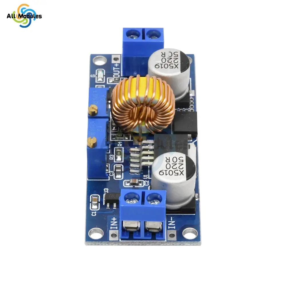 XL4015 5A Lithium Charger Board Adjustable Constant Current Constant Voltage Step-Down Charging Board XL4015 Converter Radiator