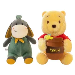 Cartoon Character Honey Pot Winnie the Pooh Strawberry Bear Plush Action Doll Toy Wedding Decoration Birthday Gift Christmas
