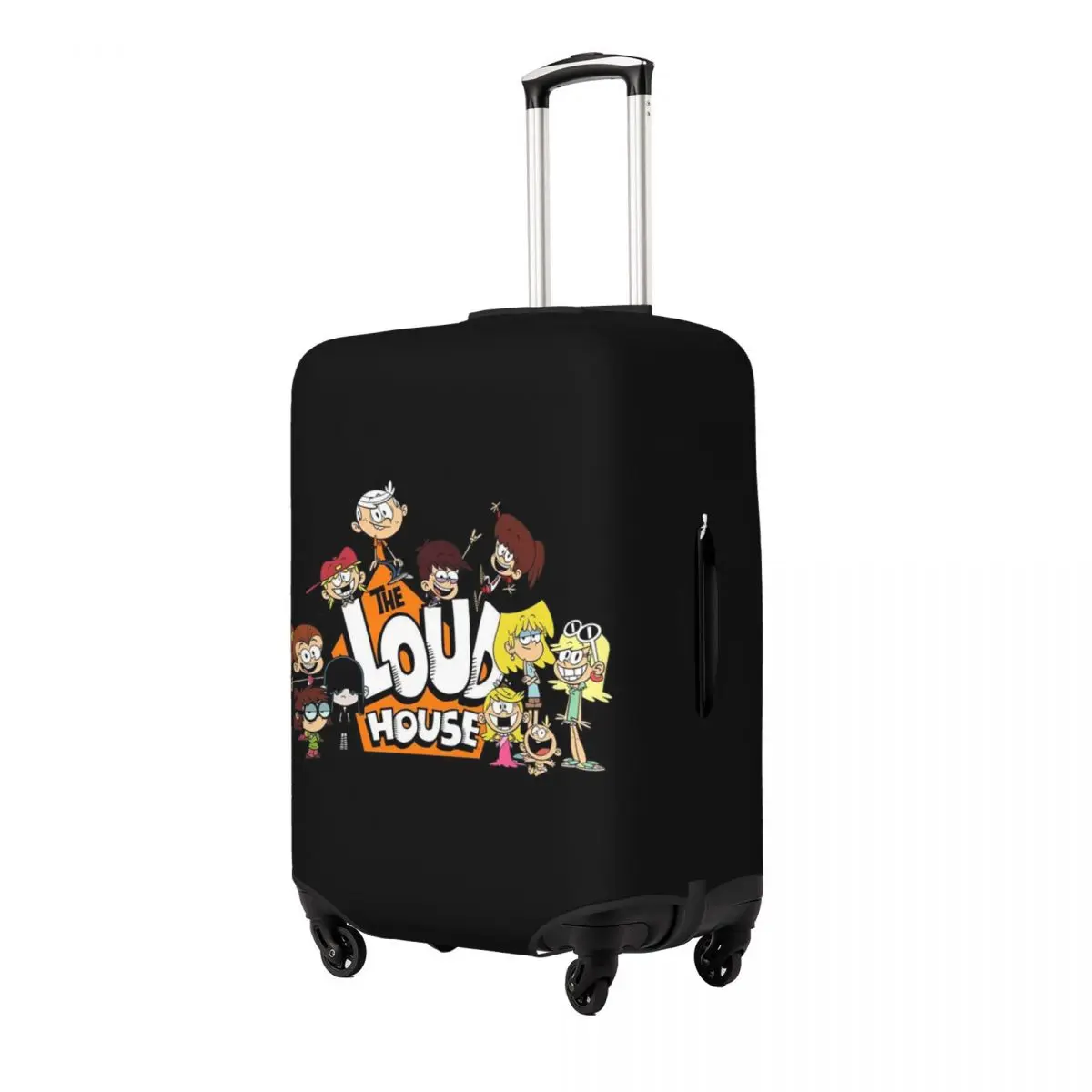 

The Loud House Suitcase Cover Protection Elastic Trip Luggage Protector Covers for 18-32 Inch
