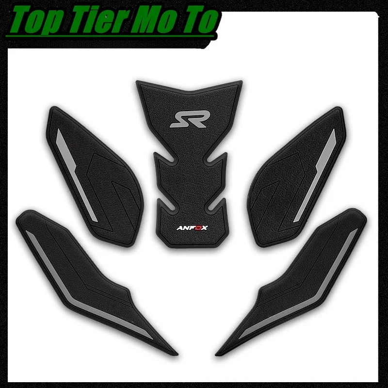 Protector Anti Slip Tank Pad Sticker Fishbone patch Gas Knee Grip Traction Side Pad 3M Decal Fit For CF-MOTO 750SR-S 2025-2026