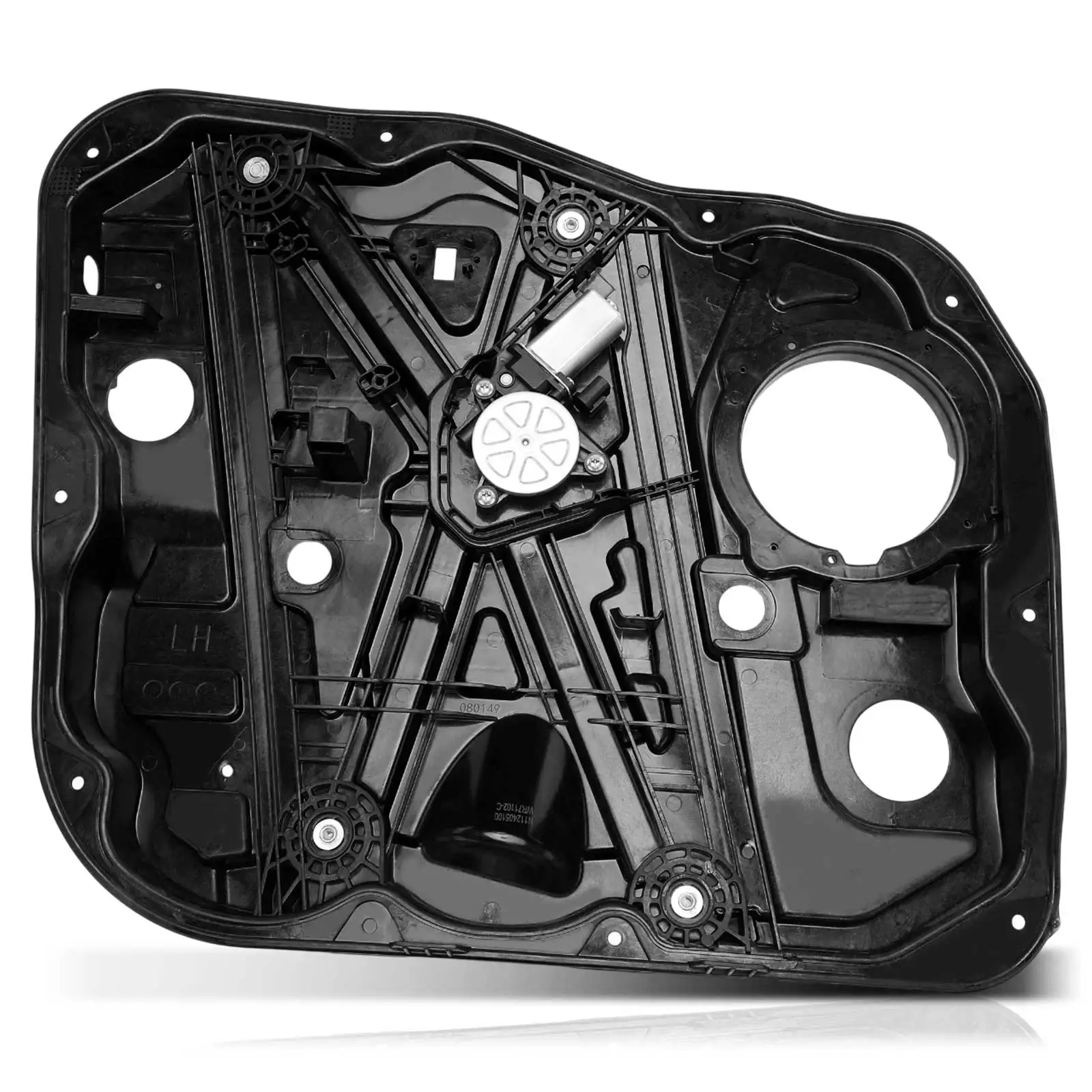A-Premium Front Driver Side Power Window Regulator with Panel Motor for Hyundai Santa Fe 2019-2020
