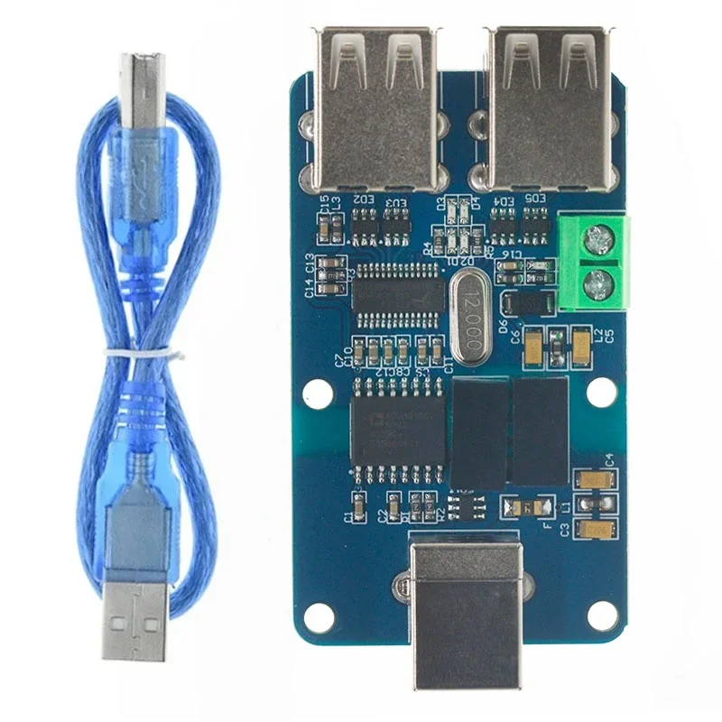 USB isolator, 2500V USB HUB isolator, USB isolation board, ADUM4160 ADUM3160 Support USB control transmission