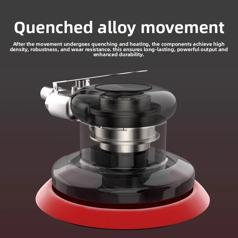 

Taiwan Shengnai Pneumatic Grinder Industrial Grade 5inch Vacuum Polishing Machine Car Waxing High-Speed Dry Grinder