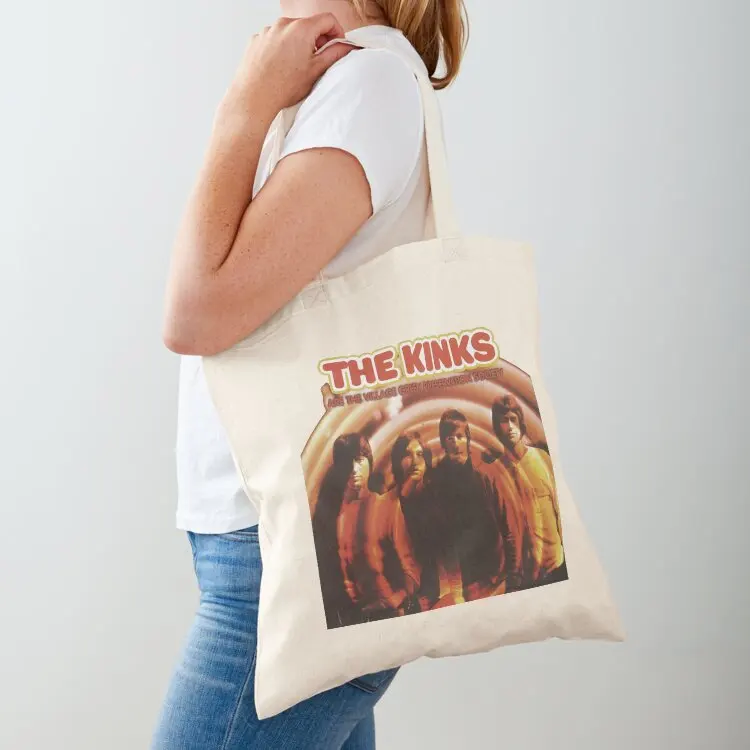 The Kinks Are The Village Green Tote Bag tote bag woman Canvas Big bag women
