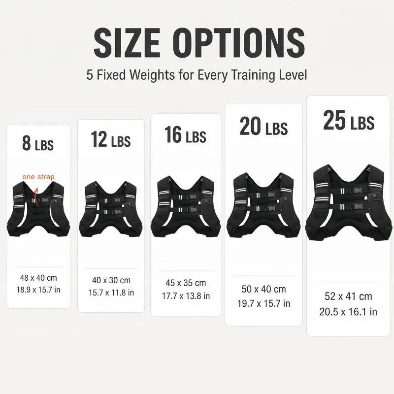 Weighted Vest with Arm Phone Pouch, Reflective Strip Weight Training Vest for Men Women, Fitness Weight Vest for Running Workout Training