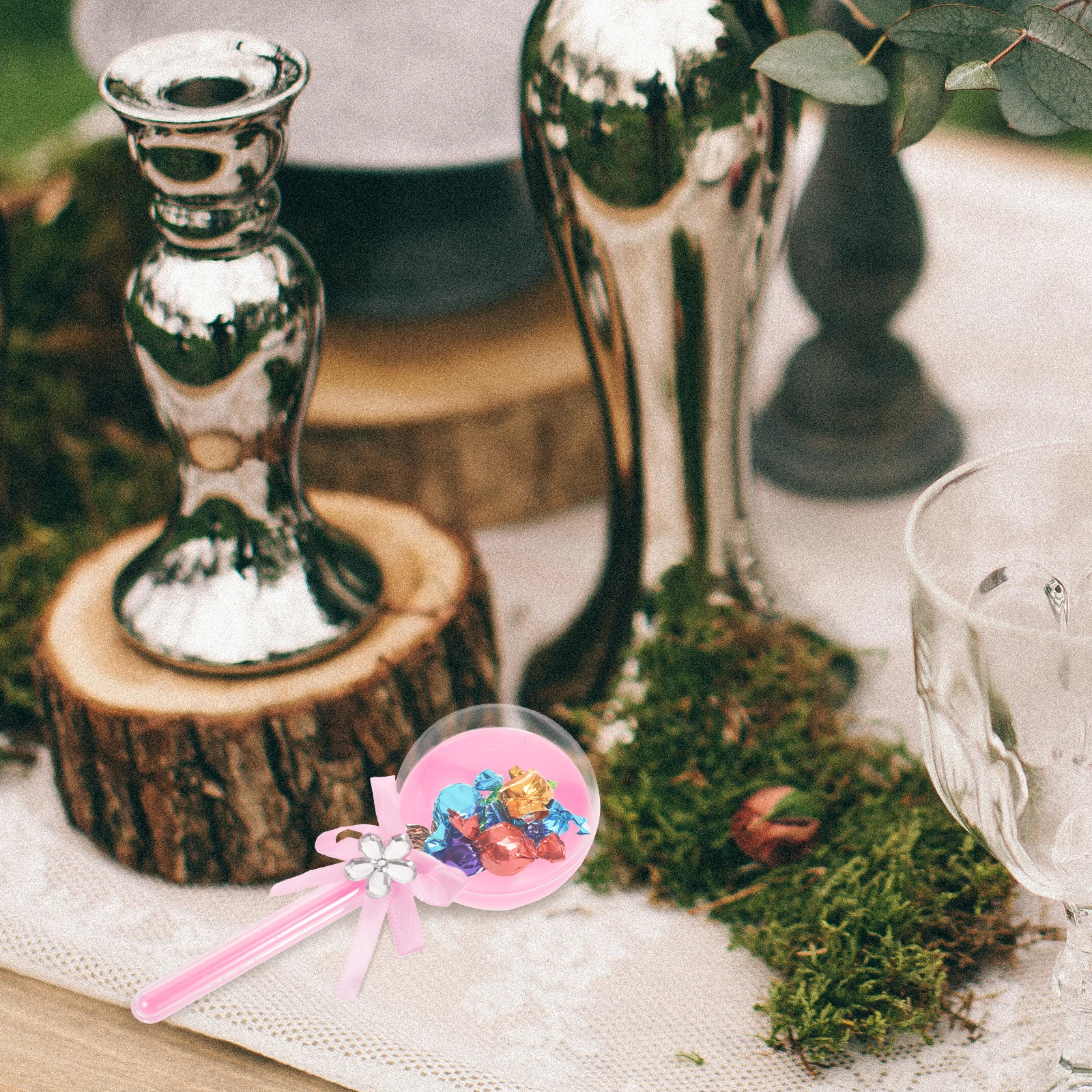 

12Pcs Clear Plastic Candy Cases for Chocolates Nuts Cookies and Candies Wedding Favors Candy Boxes Candies Packaging Container