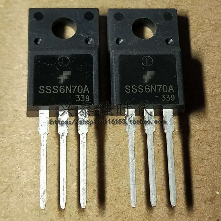 Original 4PCS/lot SSS6N70A 6N70A 6A/700V TO-220F