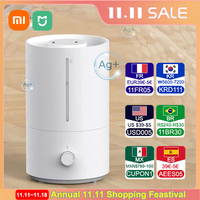 Xiaomi Mijia Humidifier2 4L Mist Maker Air Diffuser Aromatherapy Humidifiers Silver Ion Antibacterial Air Humidifier for Home