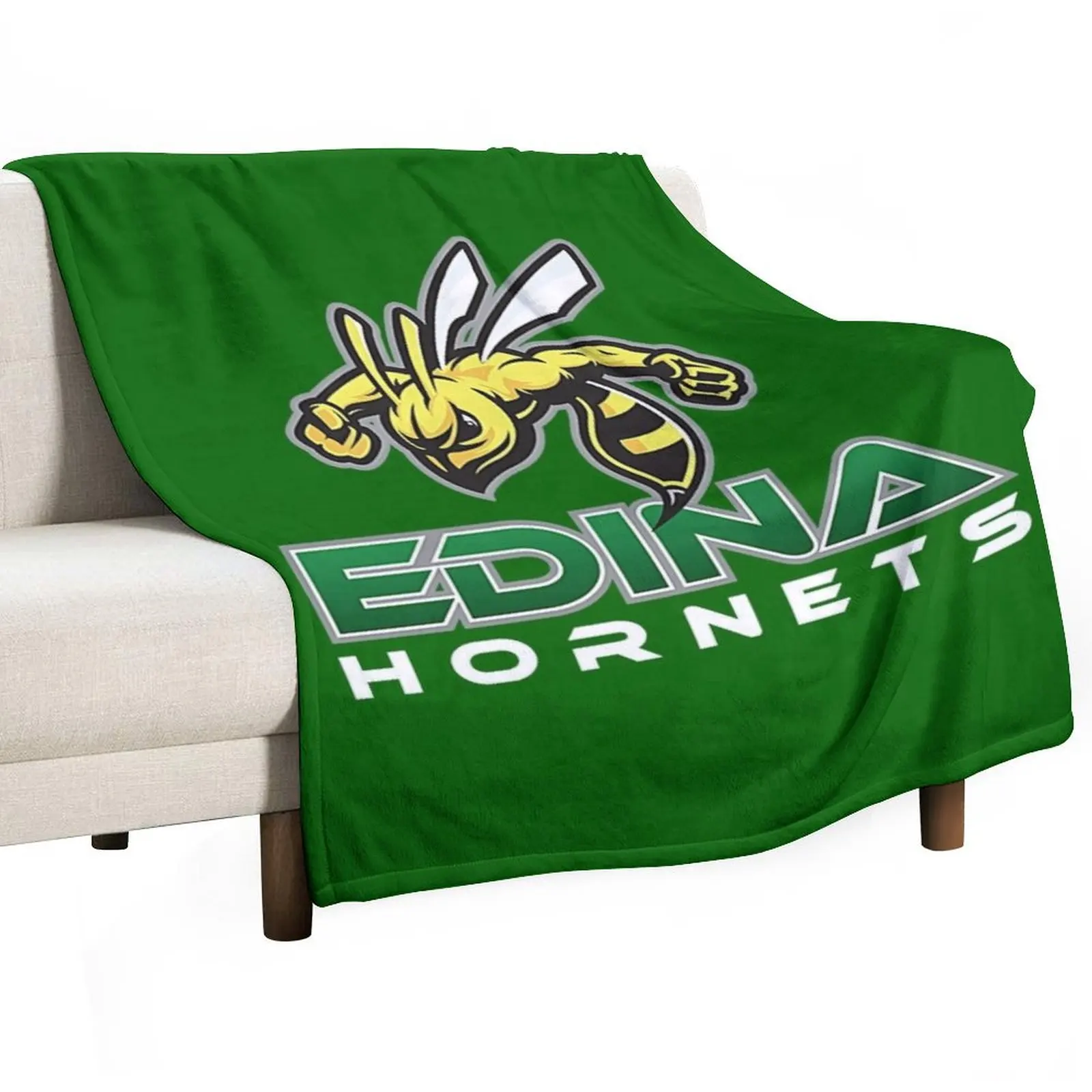 Edina Hornets Throw Blanket Baby for sofa For Decorative Sofa Retros Blankets