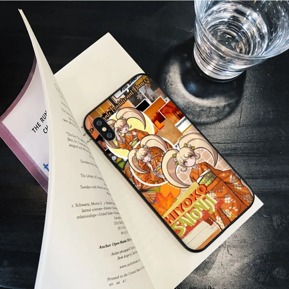 Danganronpa Phone Case Silicone Soft for iphone 15 14 13 12 11 Pro Mini XS MAX 8 7 6 Plus X XS XR Cover