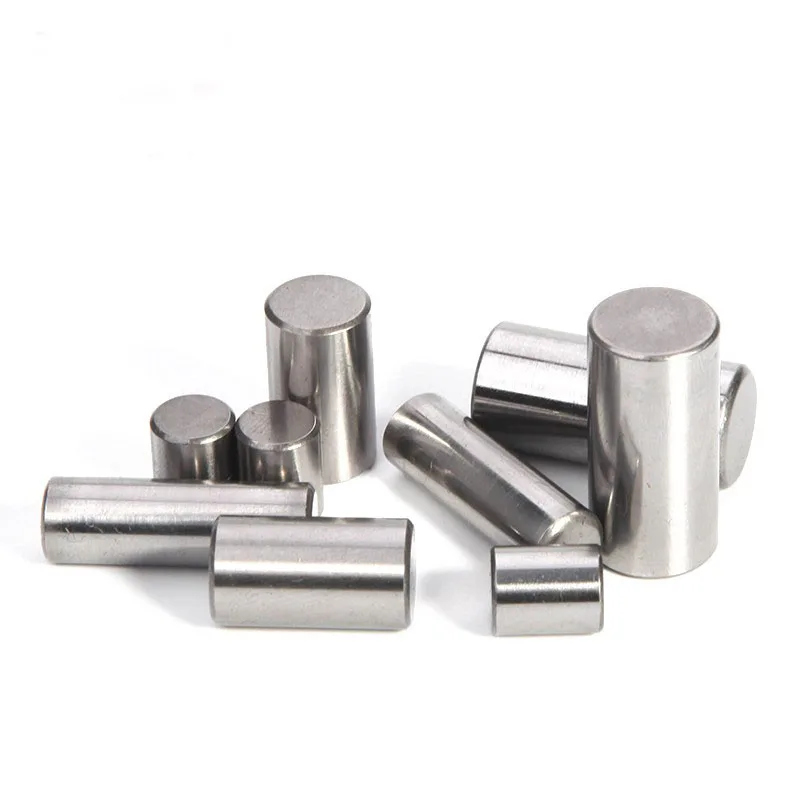 KERE M3.5/M4/M5/M6/M8/M10/M12 304 Stainless Steel Solid Positioning Cold Heading Process Chamfer 5-100mm Cylinder Parallel Pin