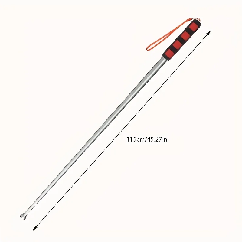 Empty drum hammer house inspection hammer stainless steel telescopic drum hammer tool to inspect floor tiles and walls