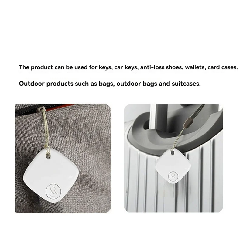 Mini Smart GPS Tracker 3Pcs Set High-Precision Location Tracking For Iphone Find My App, Key Locator Finder Position Reminder