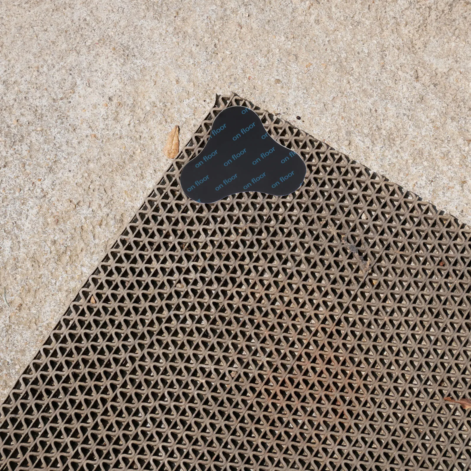 12Pcs Removable Carpet Stickers Anti-Slip Fixing Tape for Rugs No Trace Residue Free Strong Hold Reusable