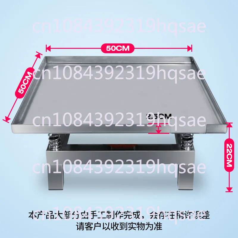 50*50CM Concrete Test Block Vibration Table Small Experimental Vibration Platform Test Bench Clay Engineering Vibration Table