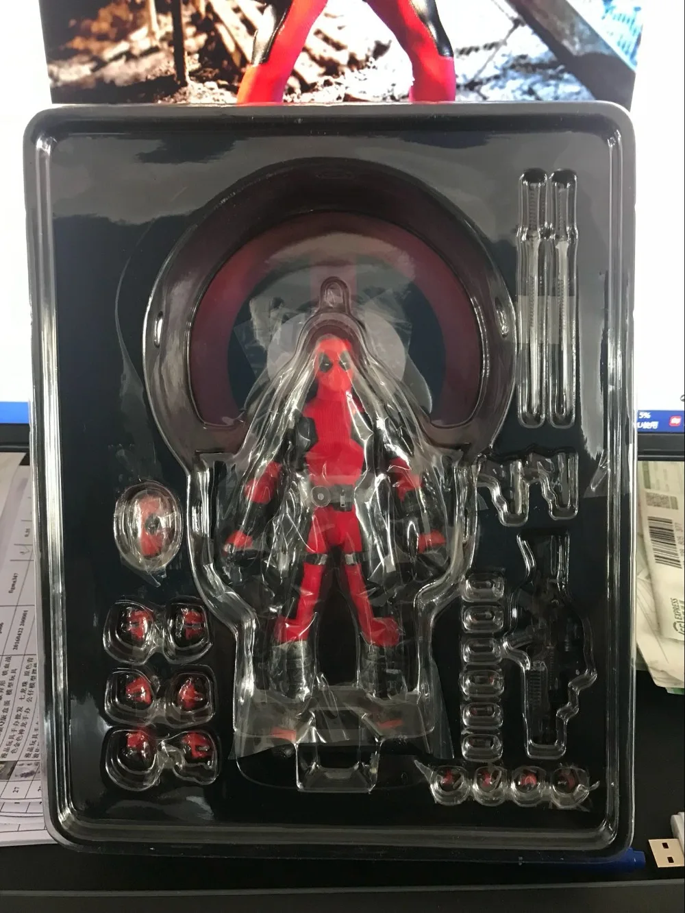 Mezco Deadpool Super Hero One:12 Collective BJD Figure Model Toys 16cm Joint Movable Doll Collection Gift For Friends